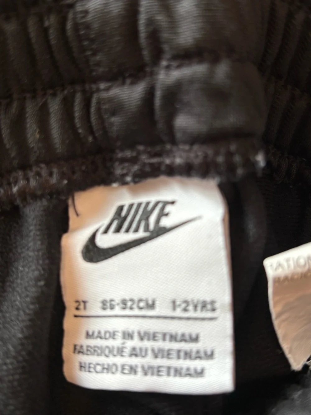 Nike Kids Tracksuit Jacket and Pants Set - Black & Red‎ - Picture 8 of 10